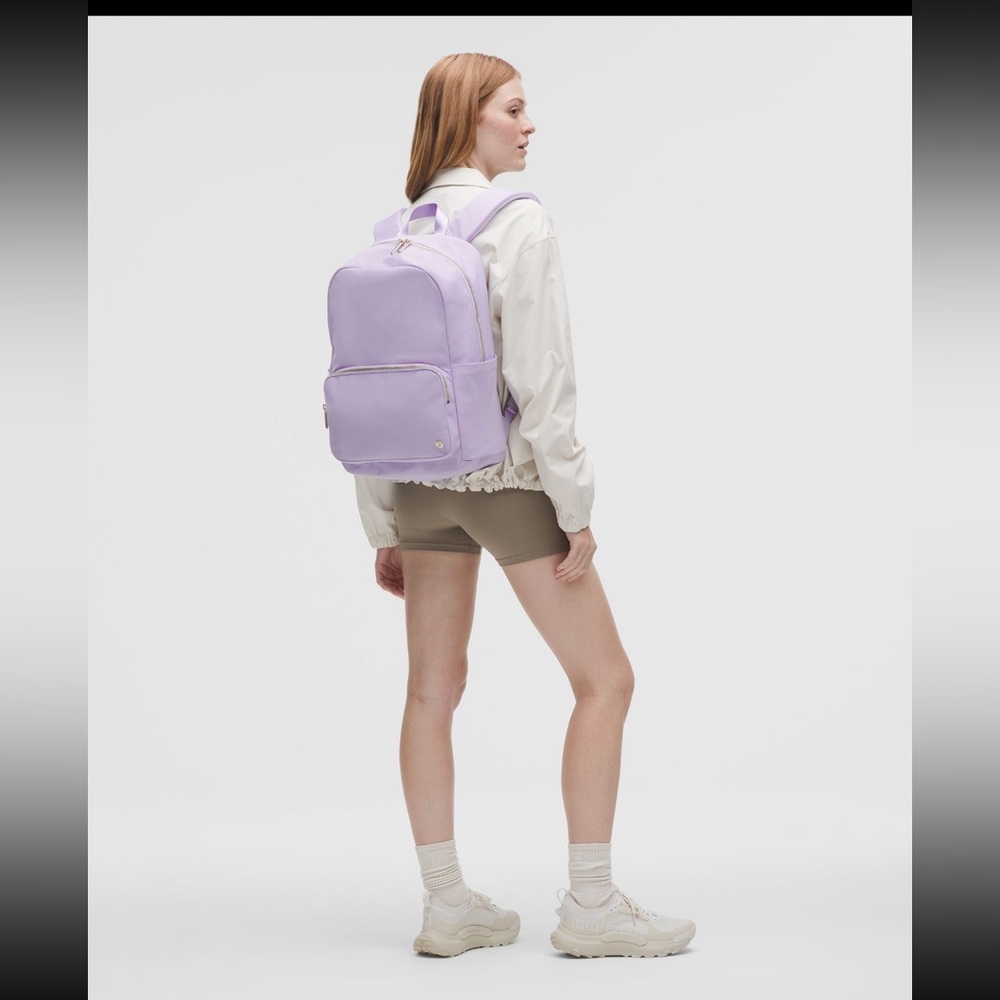 NWT Everywhere Backpack *Metal Hardware Lavender Frost /Gold 22 L